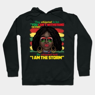 Black African American Ladies Black History Month Women Hoodie